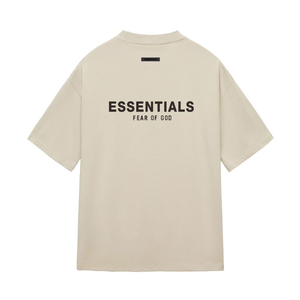 ESSENTIALS Double row of silicone letters on the back